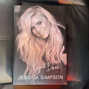 Jessica Simpson Open Book - Black and Pink Cover